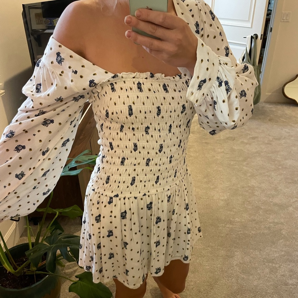 Free people white summer dress